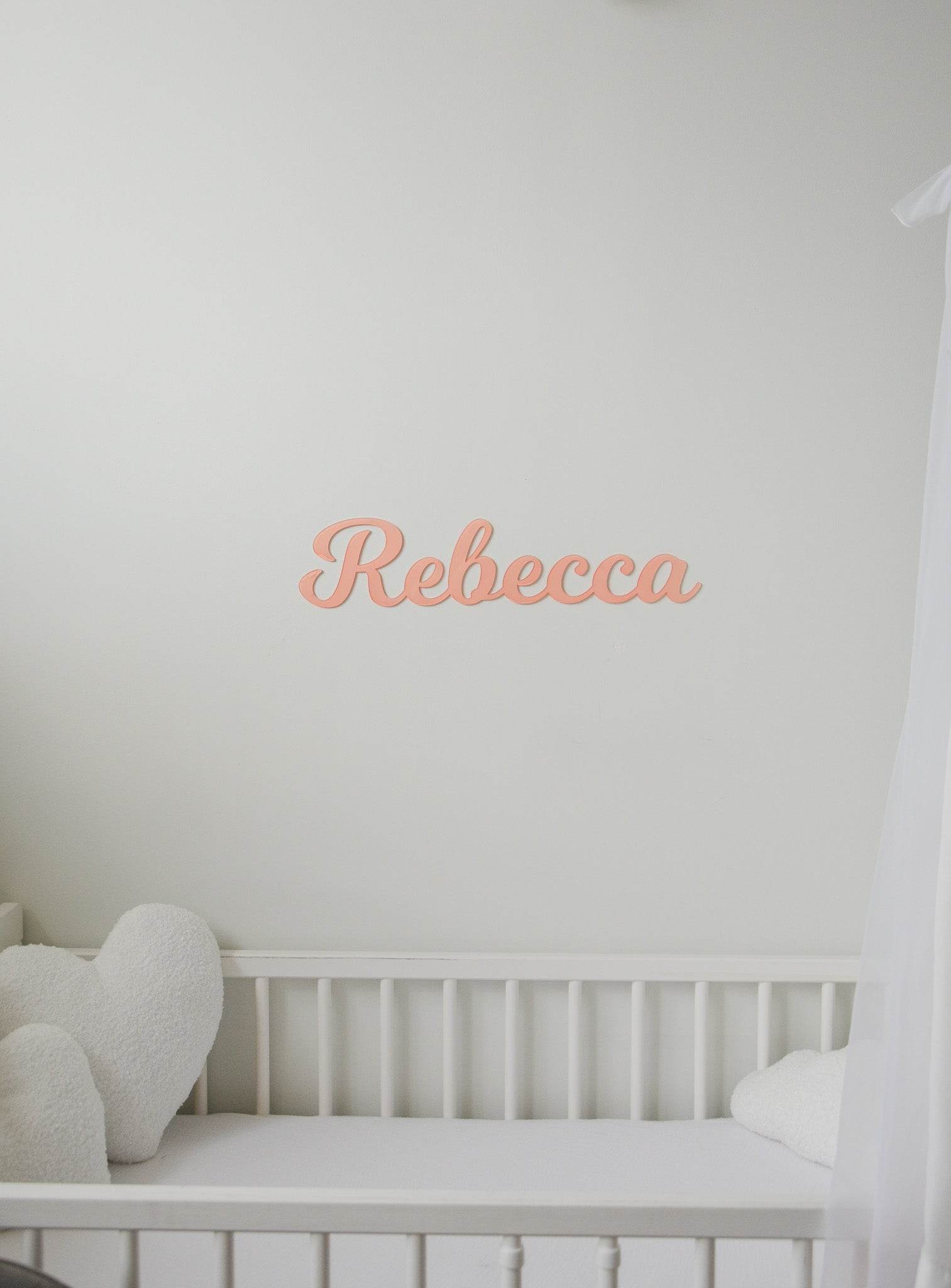 Custom Acrylic Name Sign for Nursery - Minidreams Decor