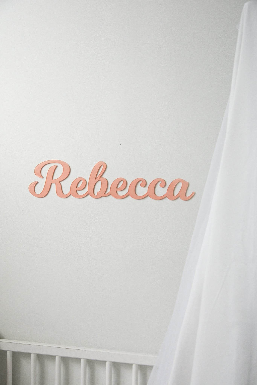 Custom Acrylic Name Sign for Nursery - Minidreams Decor