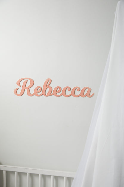 Custom Acrylic Name Sign for Nursery