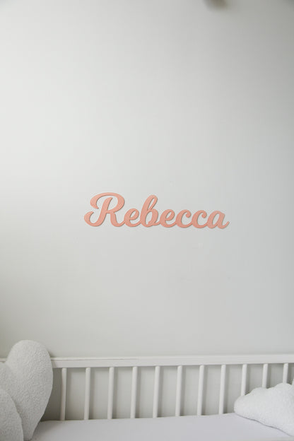 Custom Acrylic Name Sign for Nursery