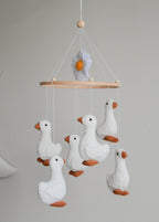 Duck nursery baby mobile - Minidreams Decor