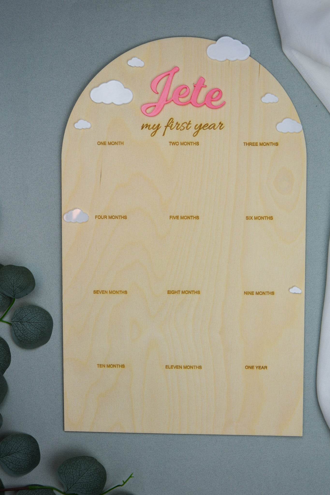 First year Birthday Board - Minidreams Decor