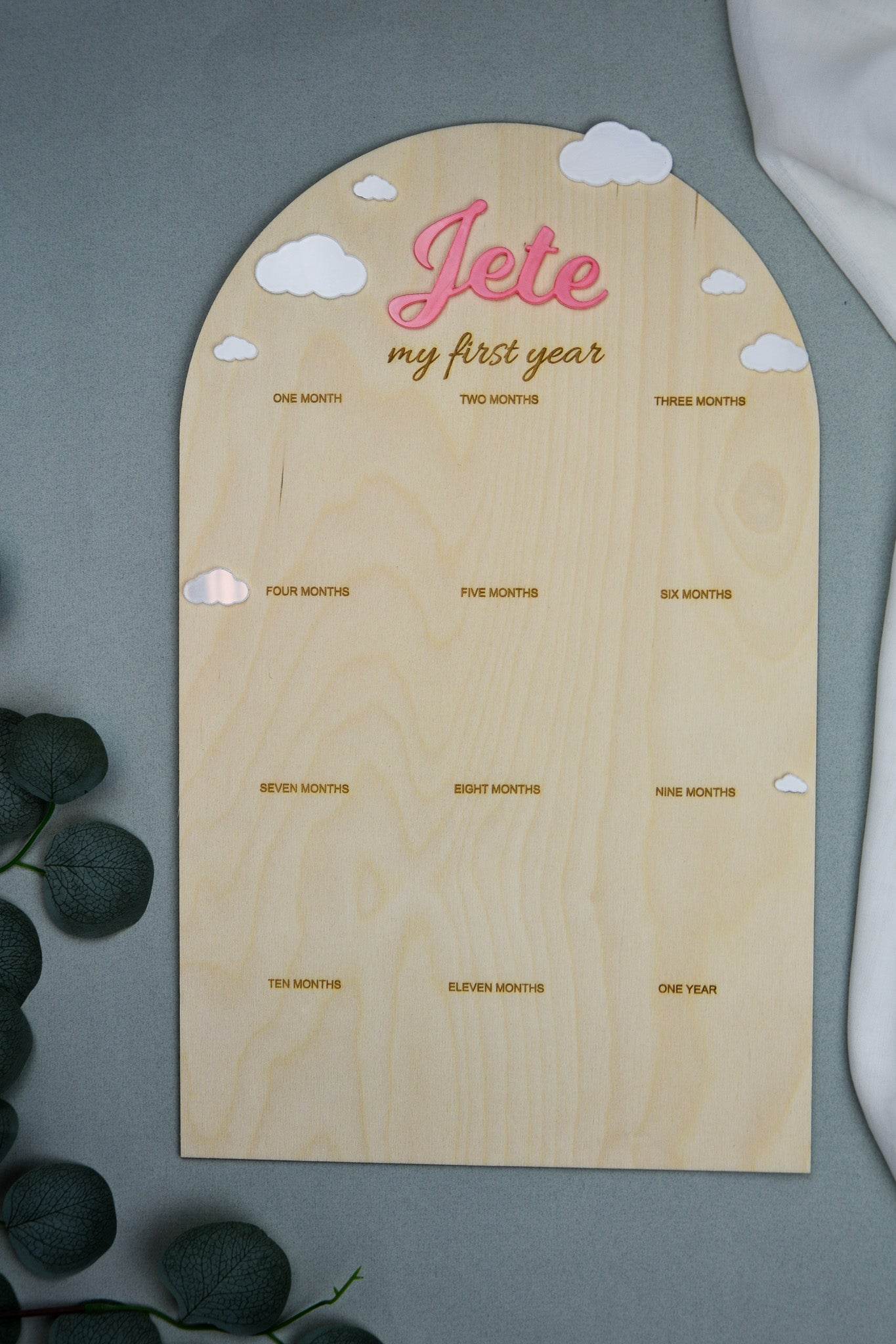 First year Birthday Board - Minidreams Decor