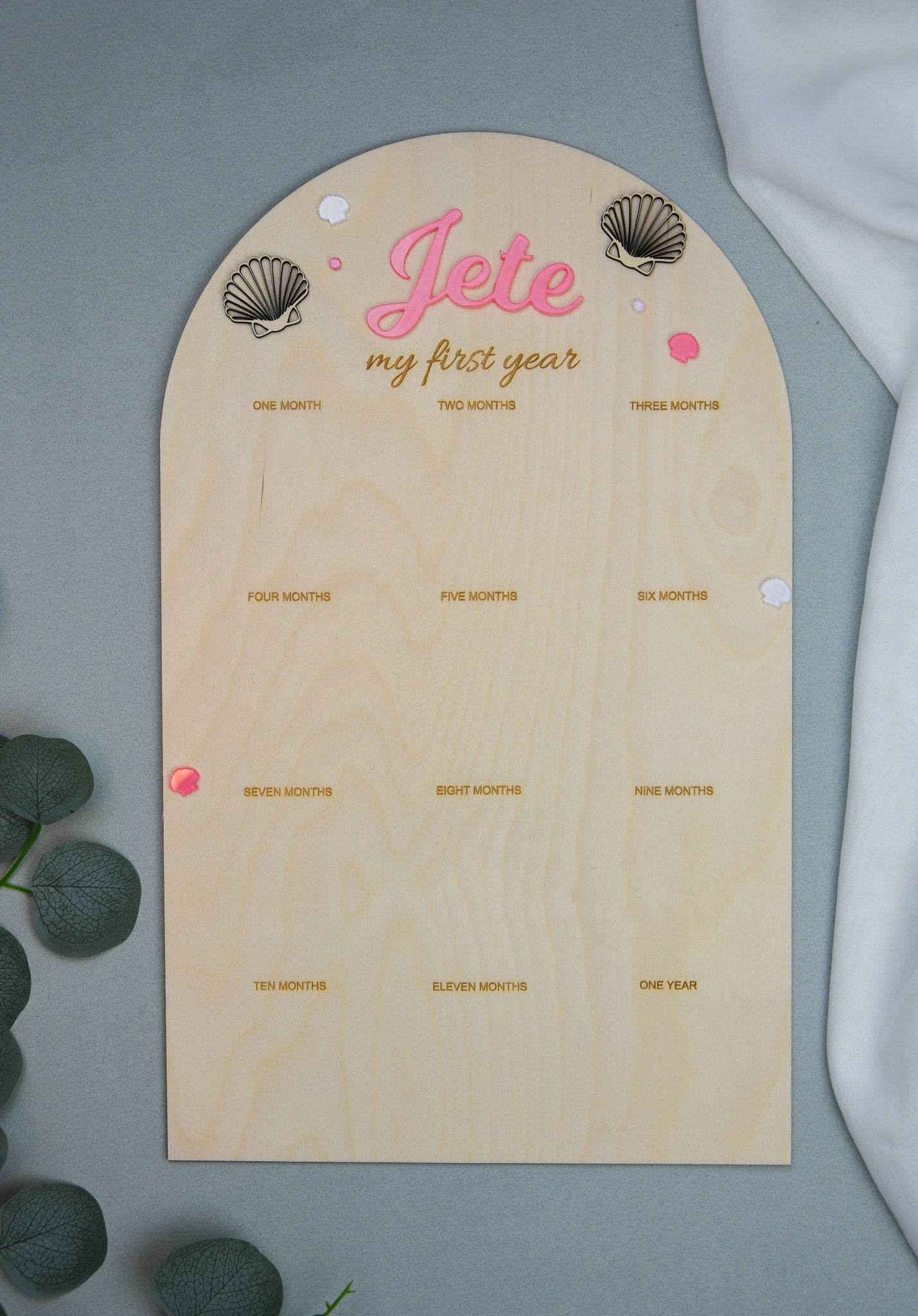 First year Birthday Board - Minidreams Decor