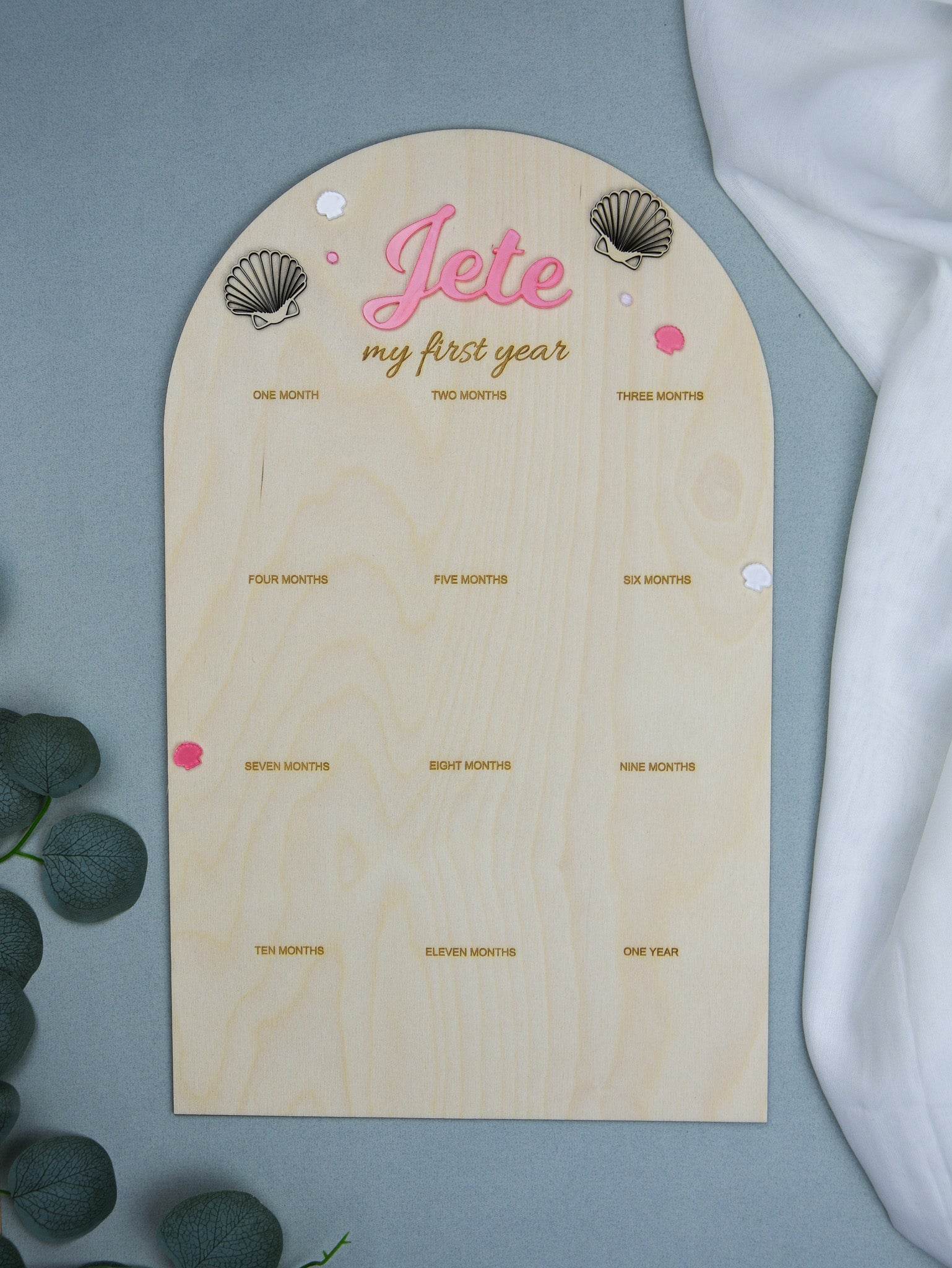 First year Birthday Board - Minidreams Decor
