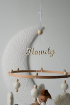 Wild West cowboy ranch themed handmade felt baby mobile - Minidreams Decor
