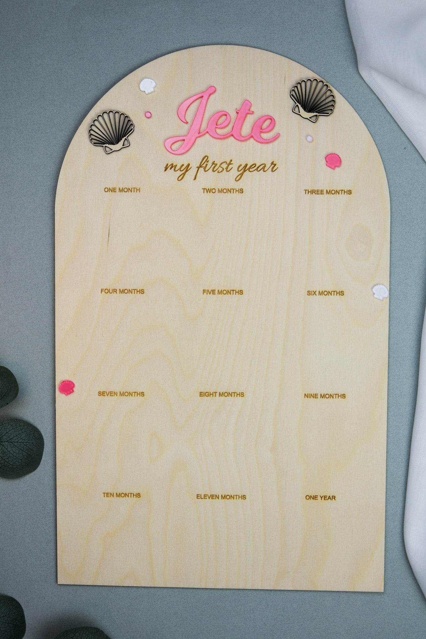 First year Birthday Board - Minidreams Decor