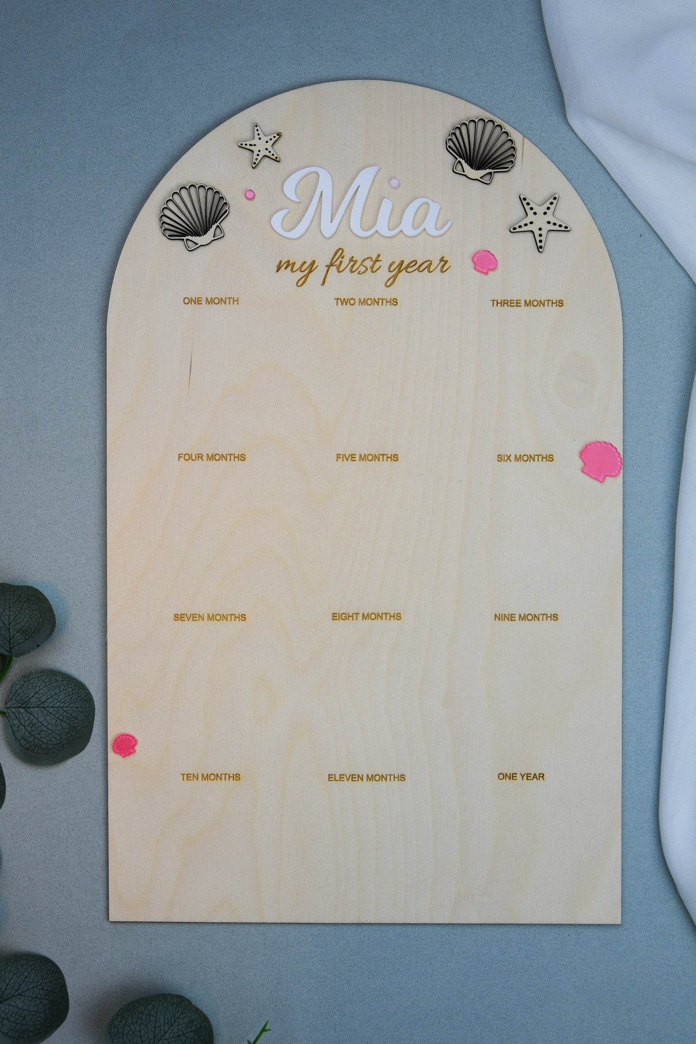 First year Birthday Board - Minidreams Decor
