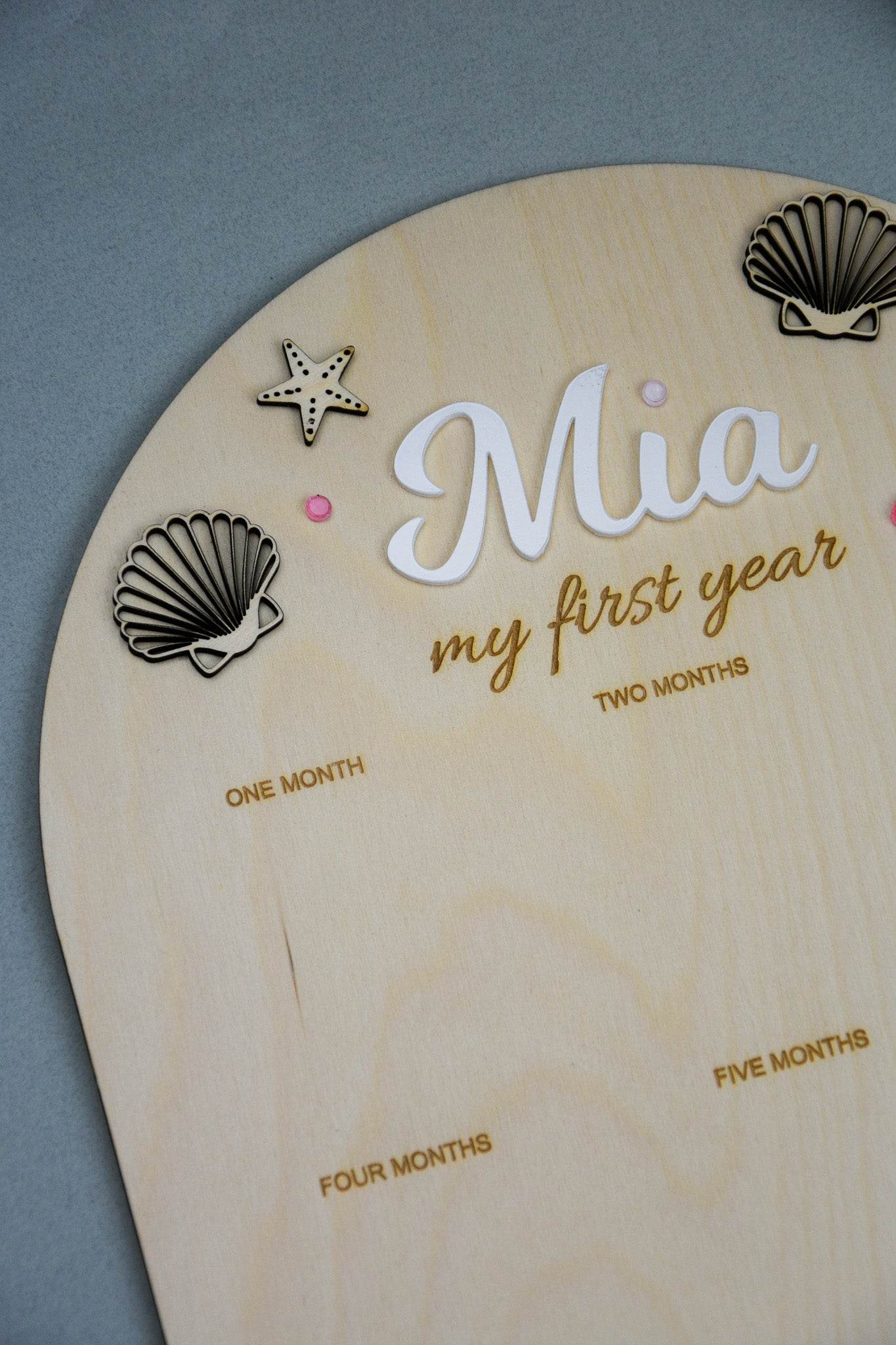First year Birthday Board - Minidreams Decor