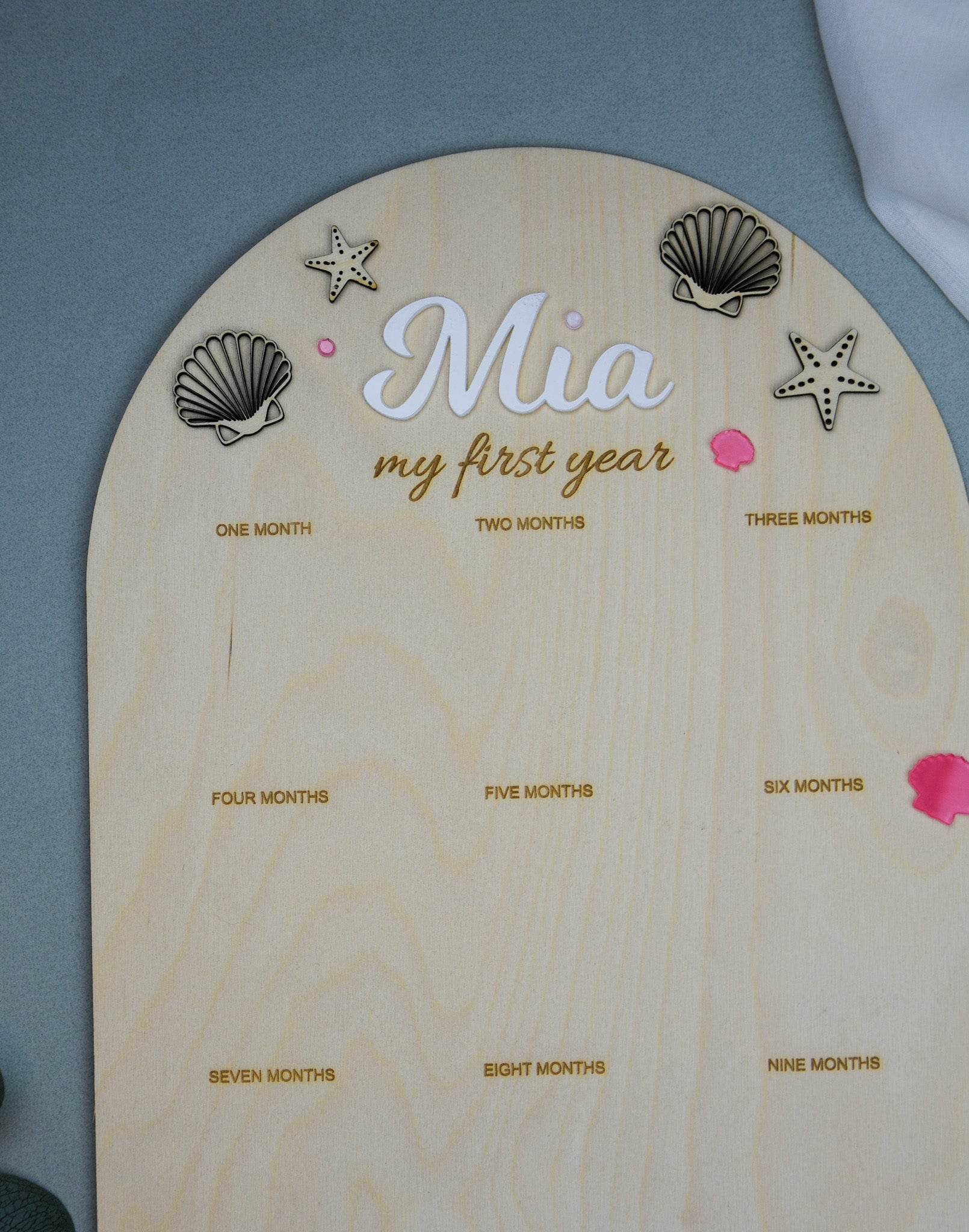 First year Birthday Board - Minidreams Decor