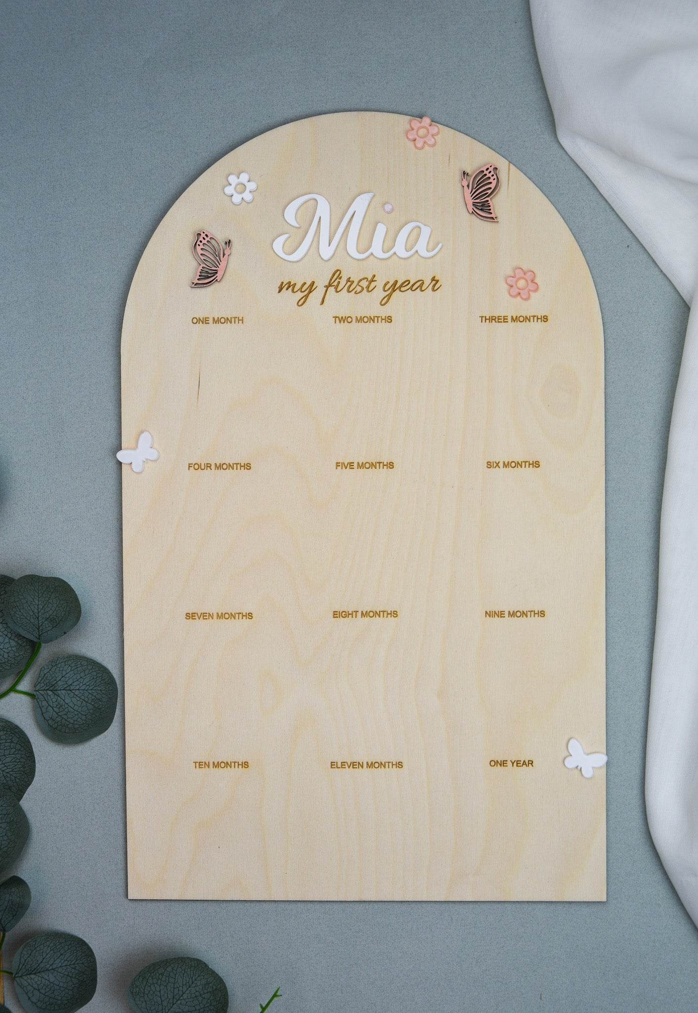 First year Birthday Board - Minidreams Decor