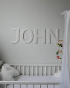 Custom Boucle Letter/Name Sign for Nursery - Minidreams Decor