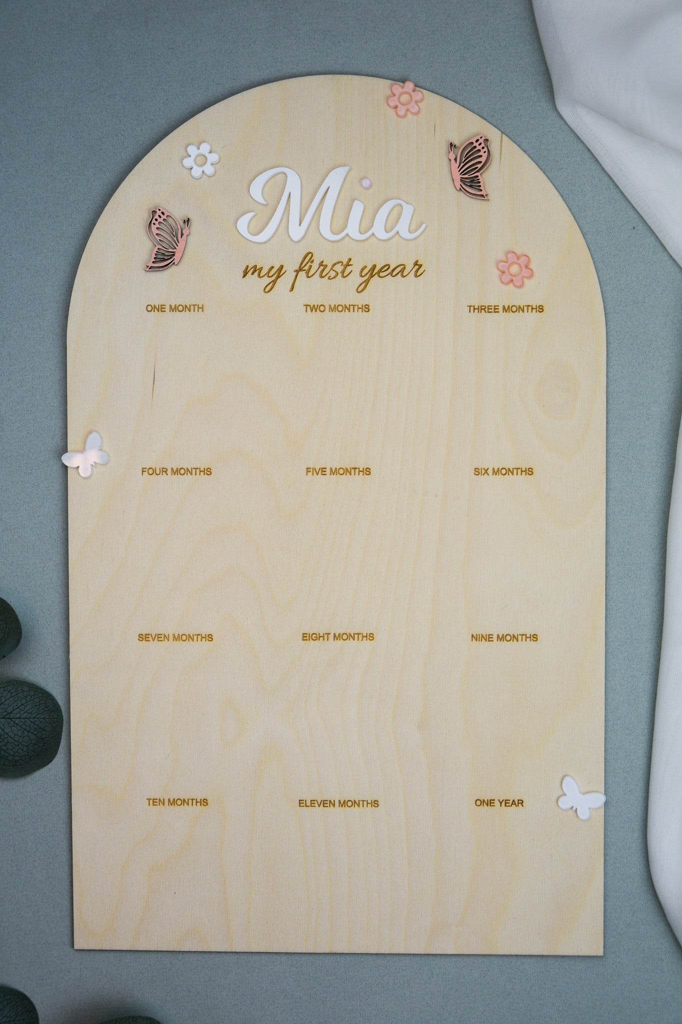 First year Birthday Board - Minidreams Decor