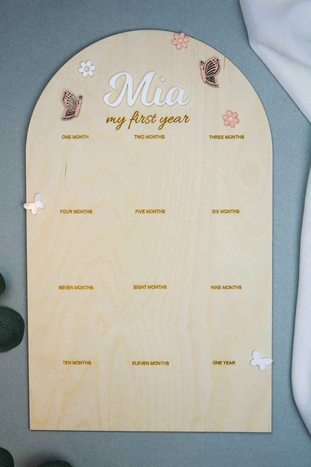 First year Birthday Board - Minidreams Decor