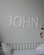 Custom Boucle Letter/Name Sign for Nursery - Minidreams Decor