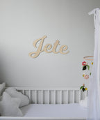 Custom Wooden Name Sign for Nursery - Minidreams Decor