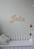 Custom Wooden Name Sign for Nursery - Minidreams Decor
