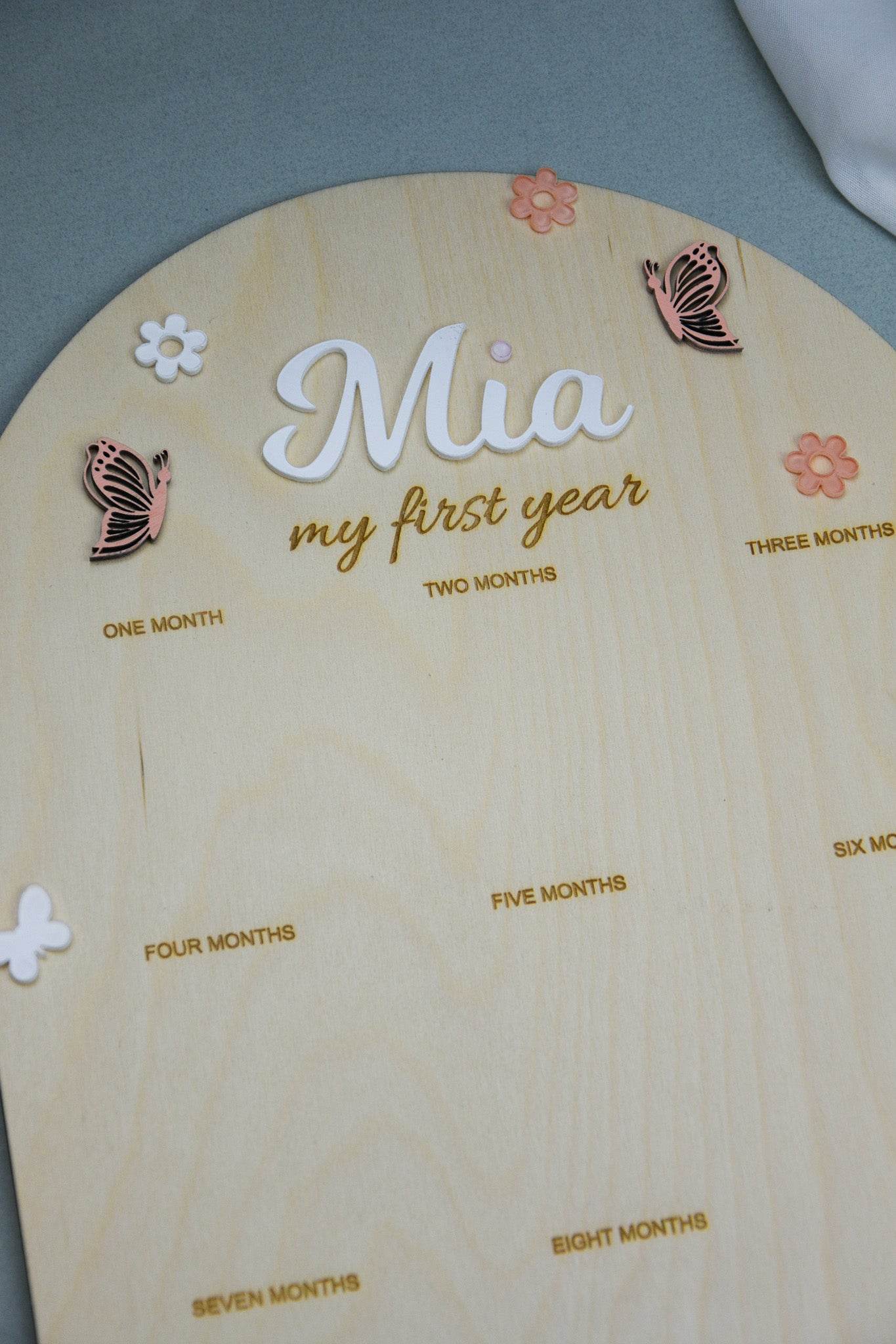 First year Birthday Board - Minidreams Decor