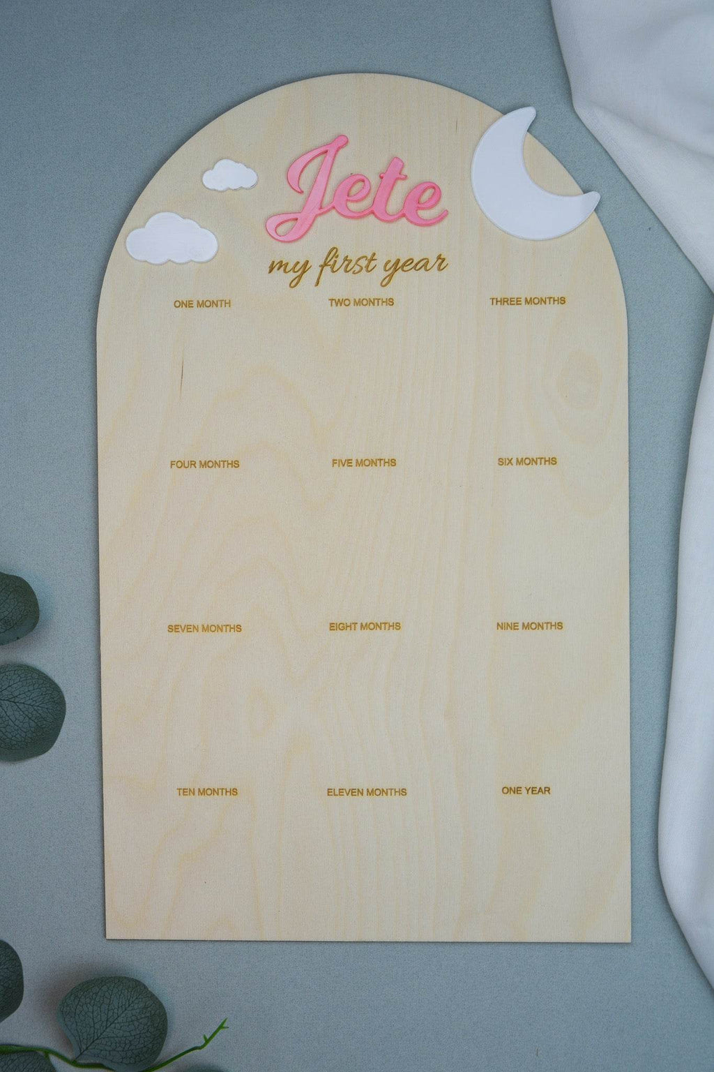 First year Birthday Board - Minidreams Decor