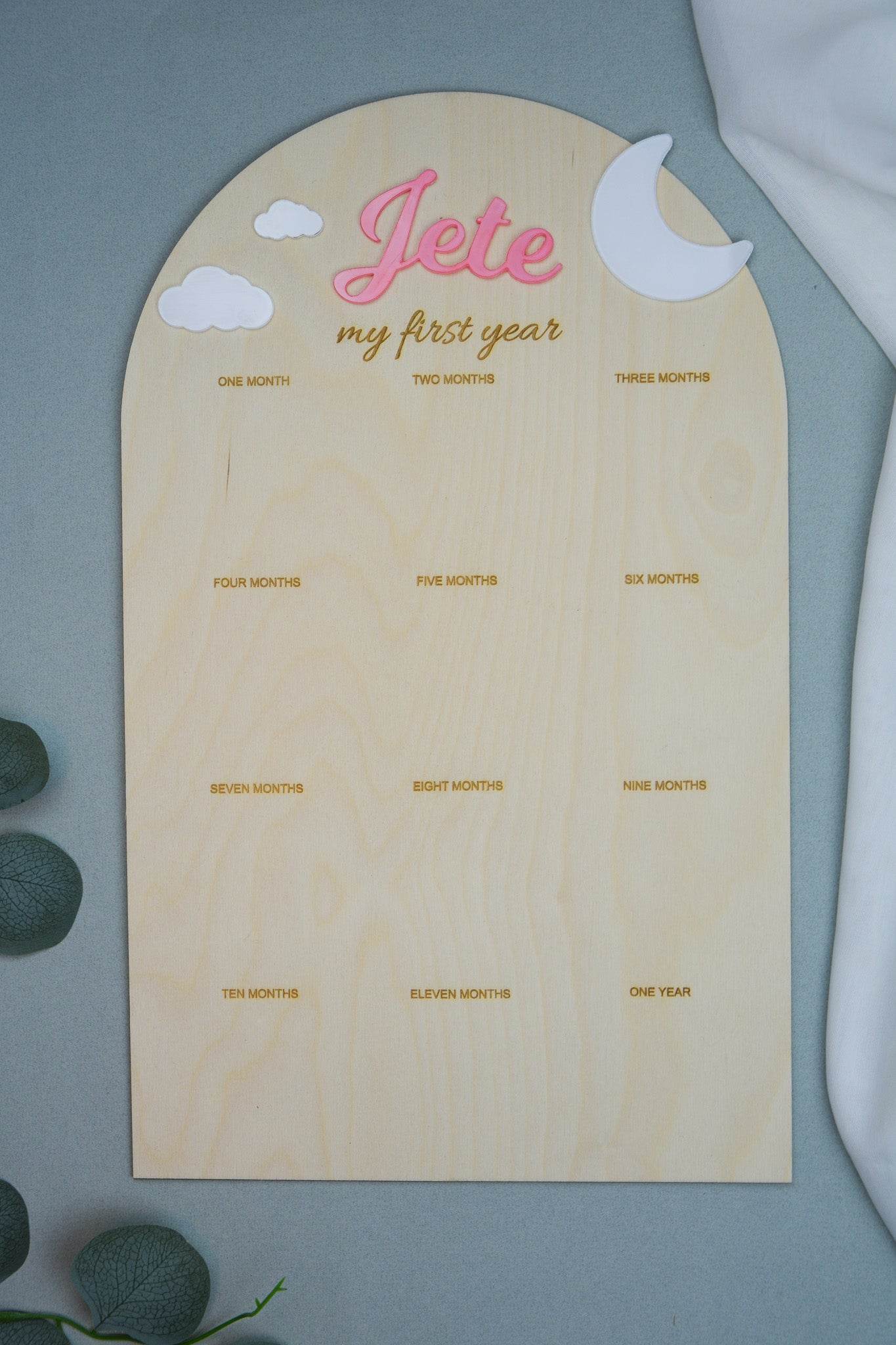 First year Birthday Board - Minidreams Decor