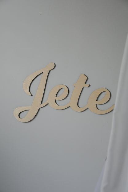 Custom Wooden Name Sign for Nursery