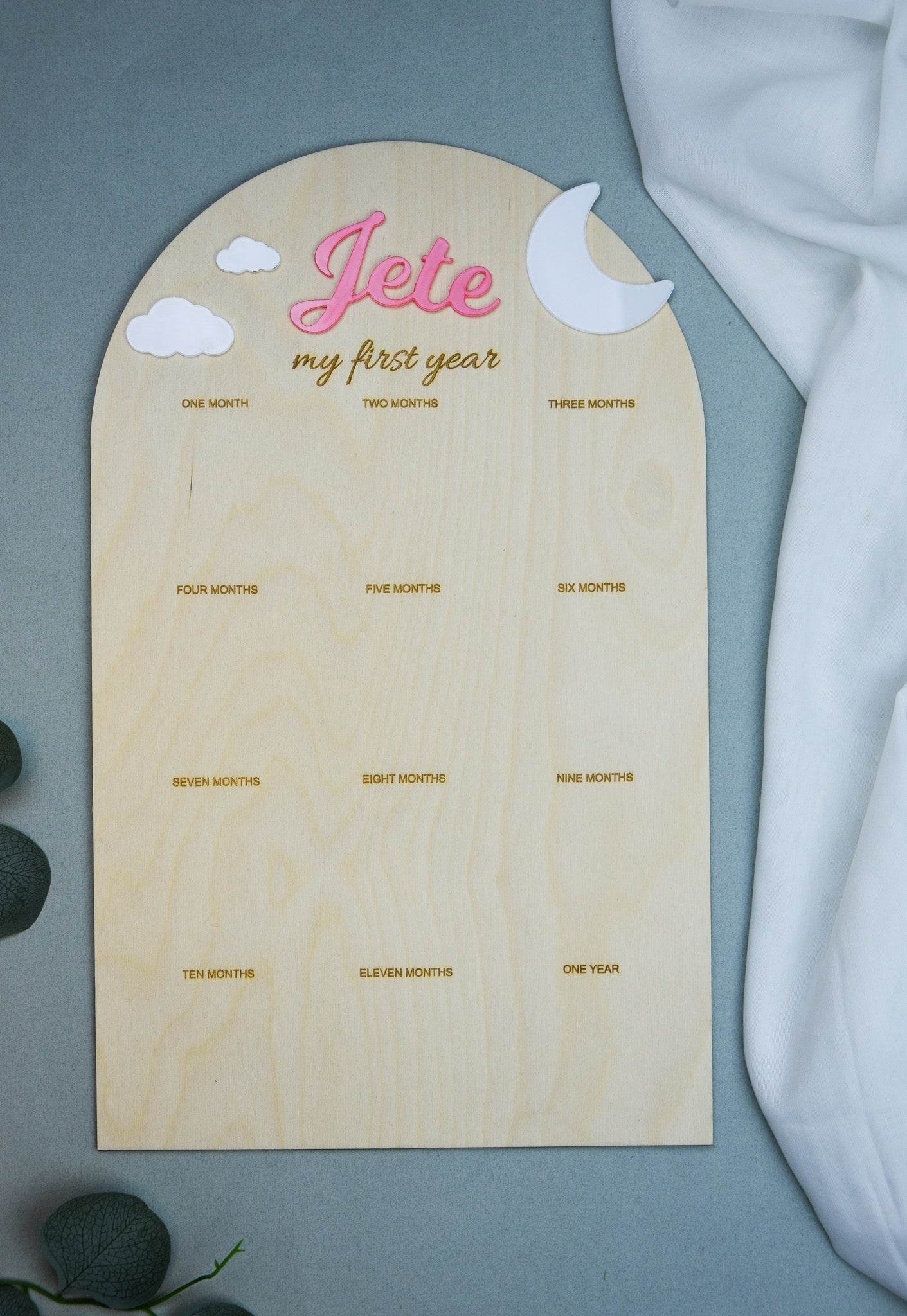 First year Birthday Board - Minidreams Decor