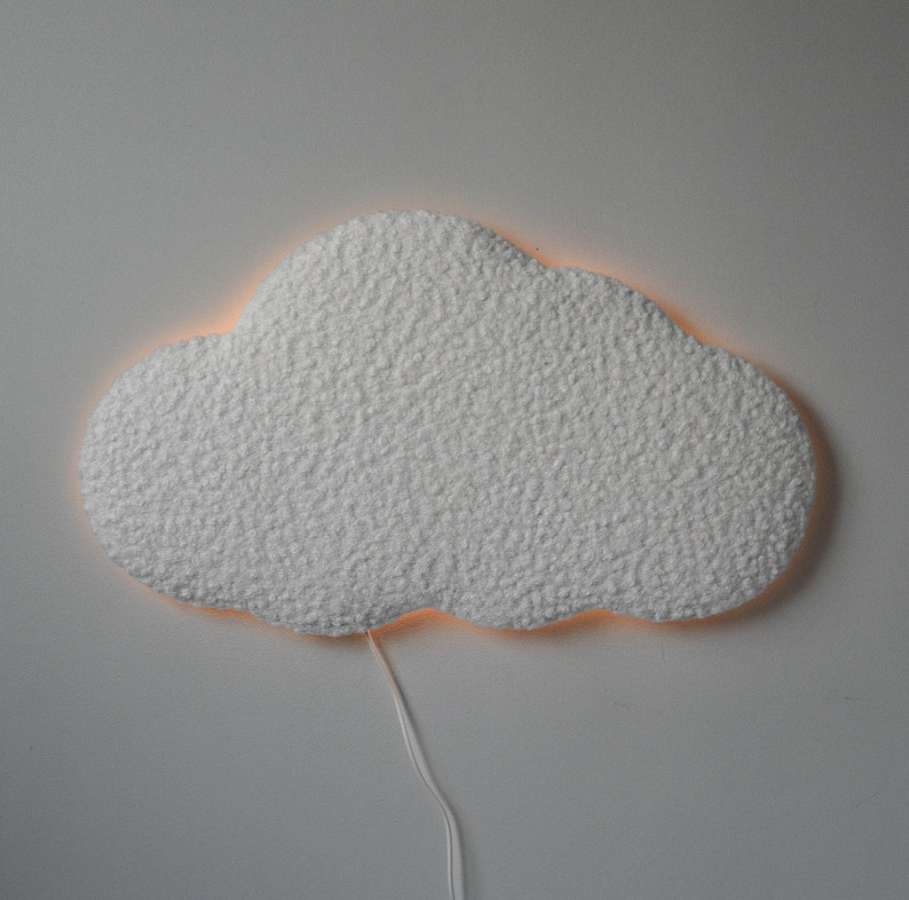 Boucle warm white Cloud LED lamp night light - Minidreams Decor