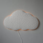 Boucle warm white Cloud LED lamp night light - Minidreams Decor
