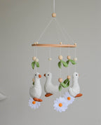 Goose nursery baby mobile - Minidreams Decor