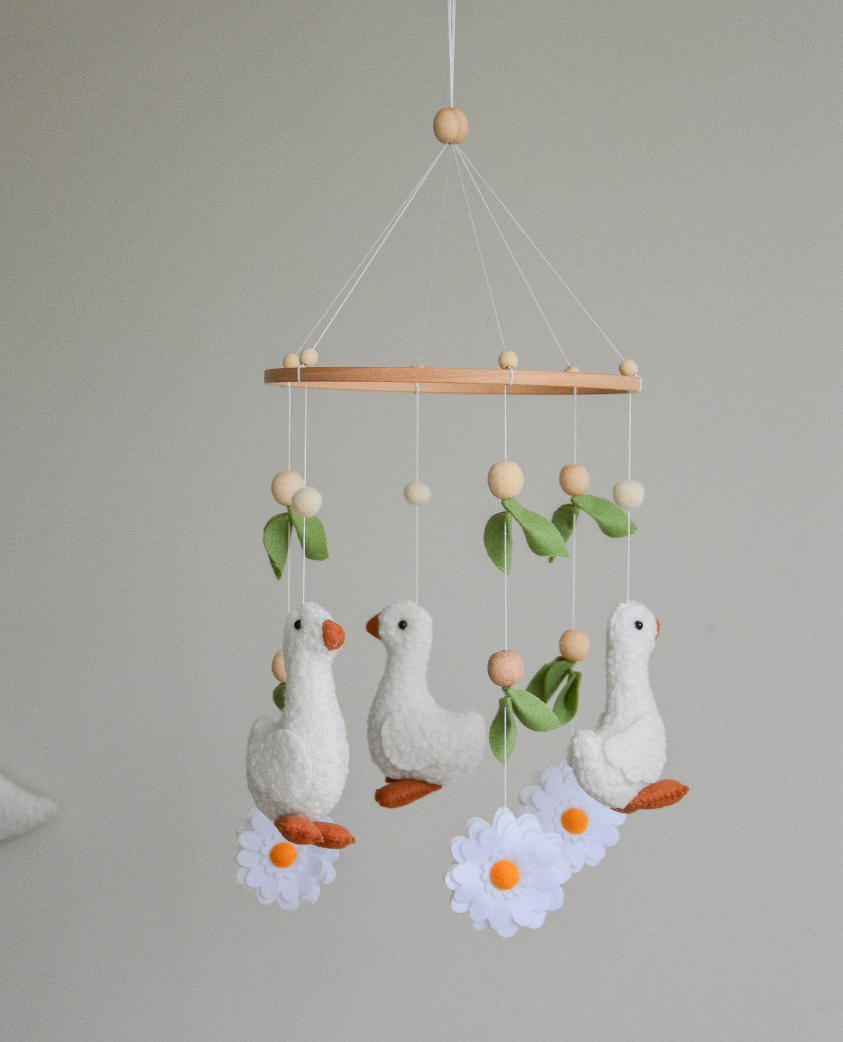 Goose nursery baby mobile - Minidreams Decor