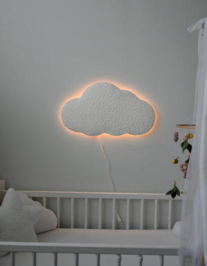 Boucle warm white Cloud LED lamp night light