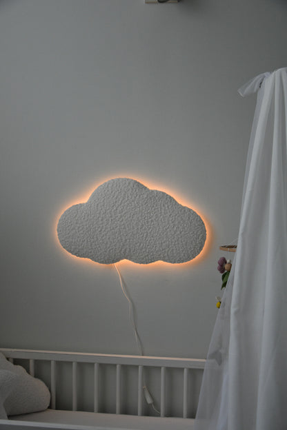 Boucle warm white Cloud LED lamp night light