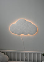 Boucle warm white Cloud LED lamp night light - Minidreams Decor