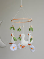 Goose nursery baby mobile - Minidreams Decor