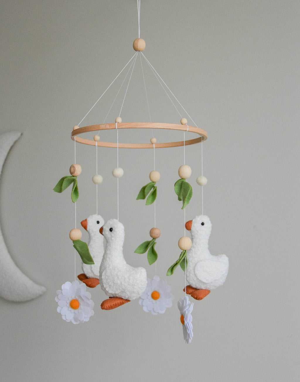 Goose nursery baby mobile - Minidreams Decor