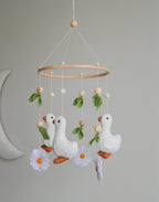 Goose nursery baby mobile - Minidreams Decor