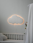 Boucle warm white Cloud LED lamp night light - Minidreams Decor