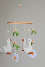 Goose nursery baby mobile - Minidreams Decor
