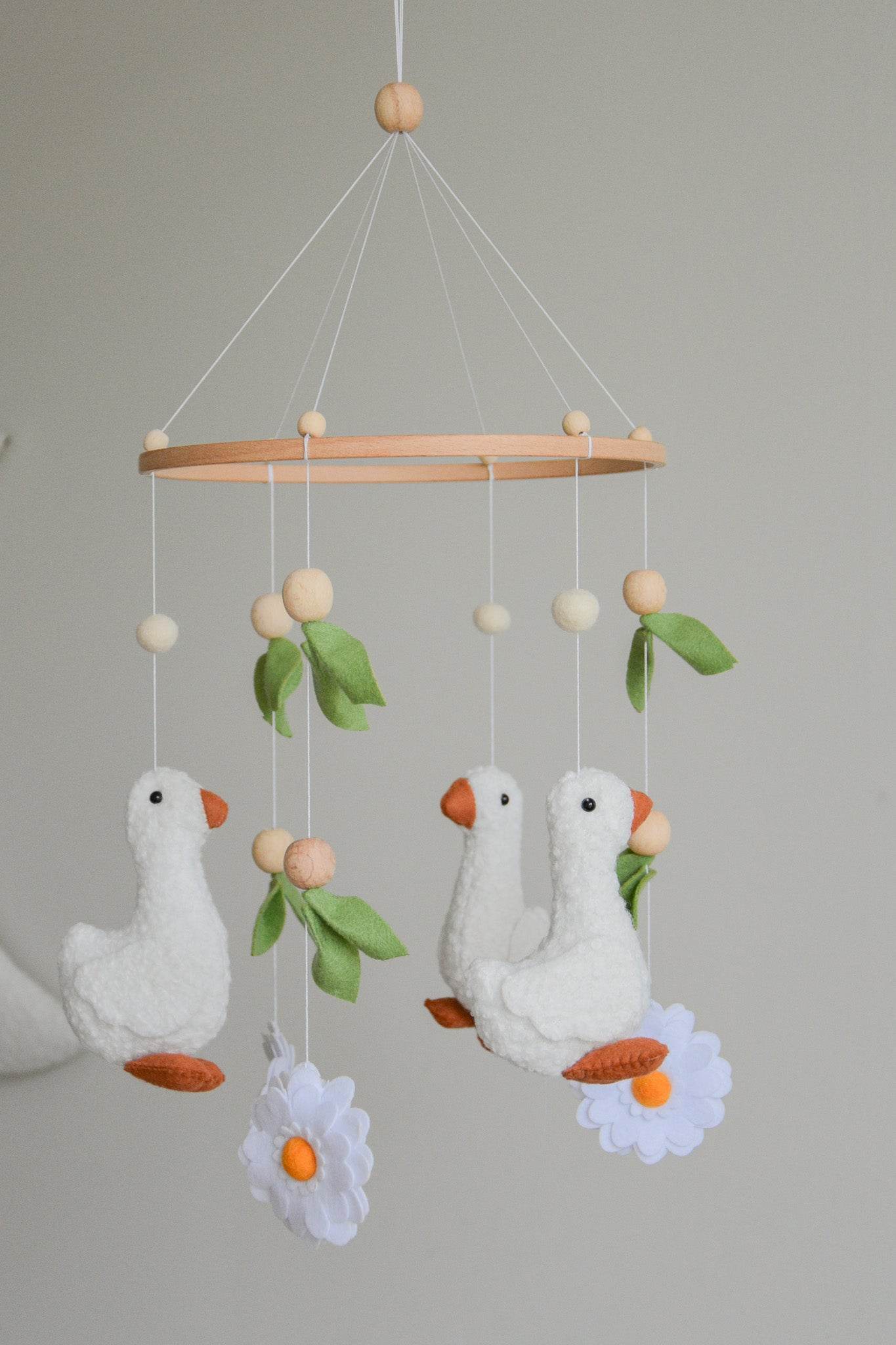 Goose nursery baby mobile - Minidreams Decor