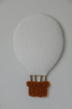 Boucle hot air balloon wall decor - Minidreams Decor