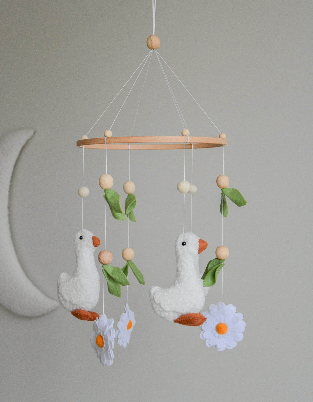 Goose nursery baby mobile - Minidreams Decor