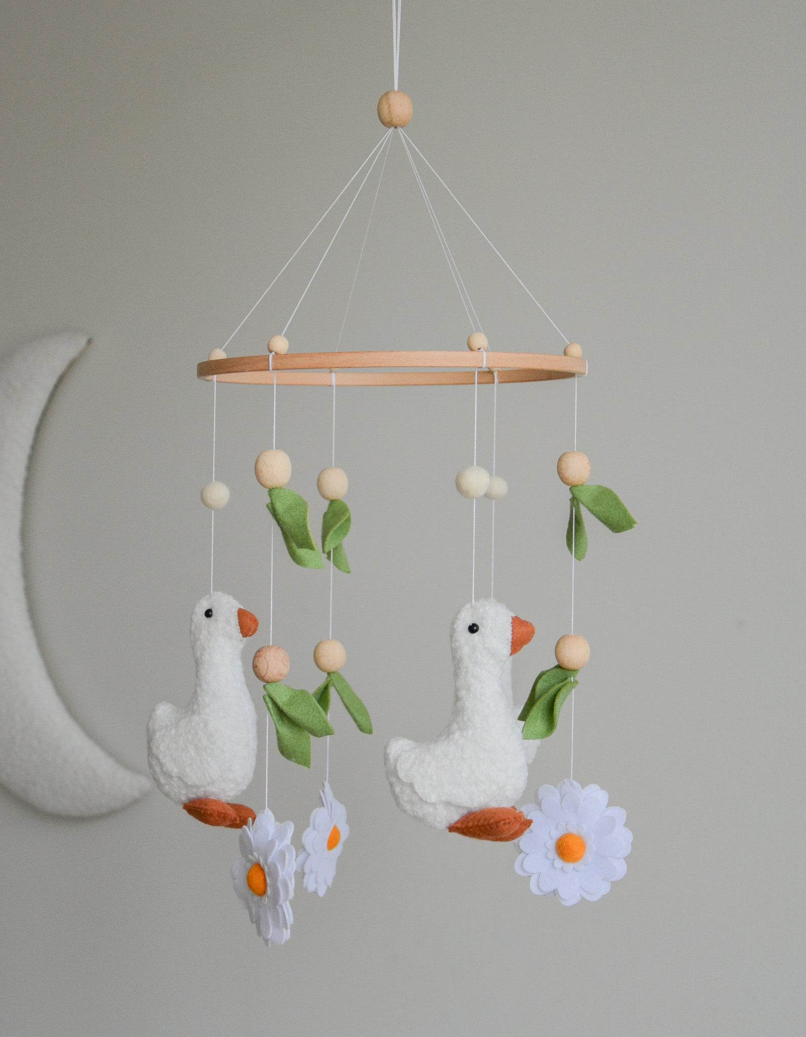 Goose nursery baby mobile - Minidreams Decor