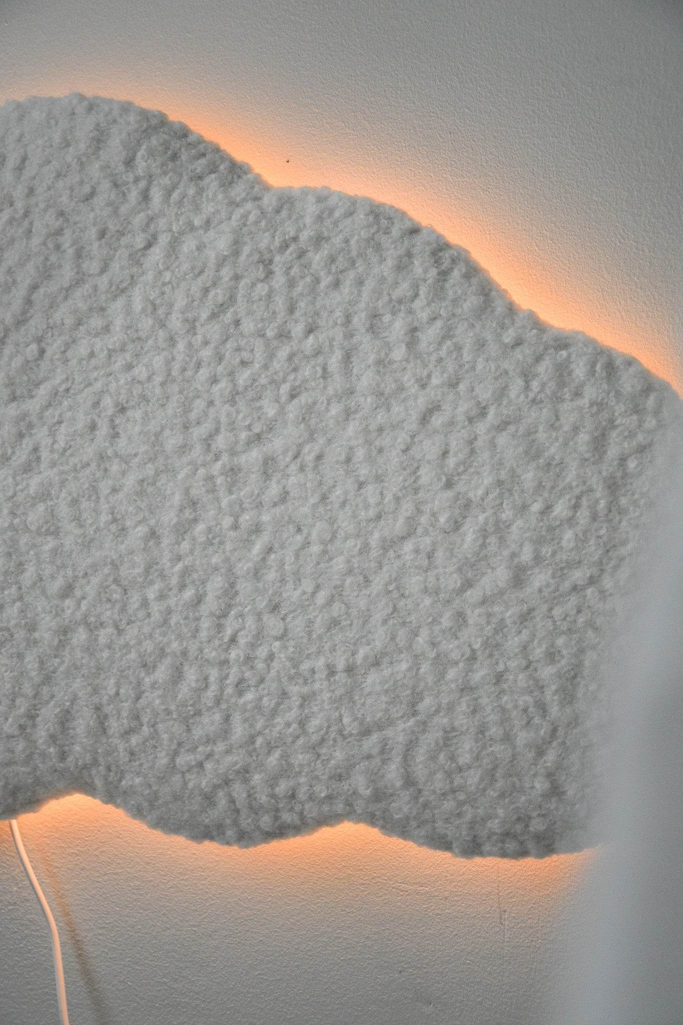 Boucle Cloud LED lamp night light - Minidreams Decor
