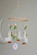 Goose nursery baby mobile - Minidreams Decor