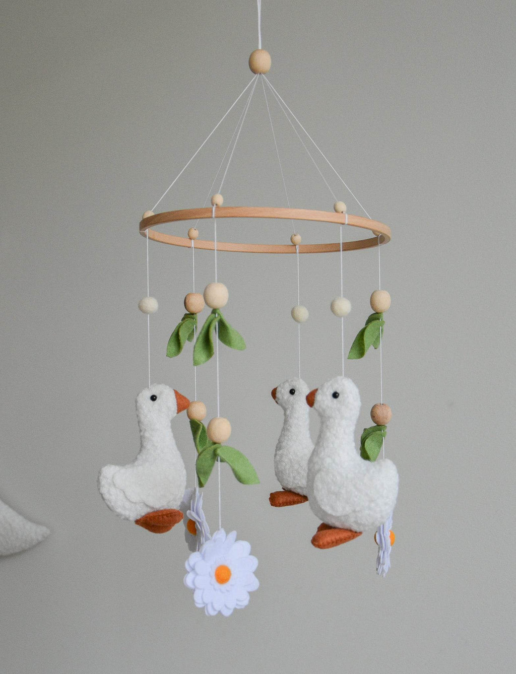 Goose nursery baby mobile - Minidreams Decor