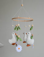 Goose nursery baby mobile - Minidreams Decor