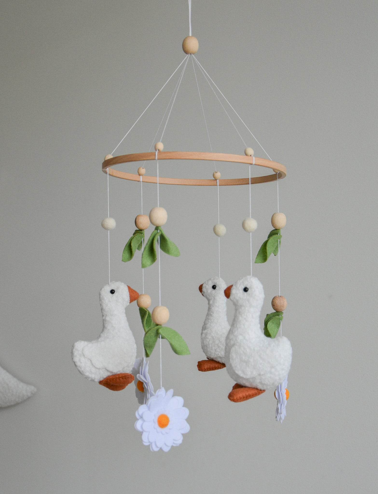 Goose nursery baby mobile - Minidreams Decor