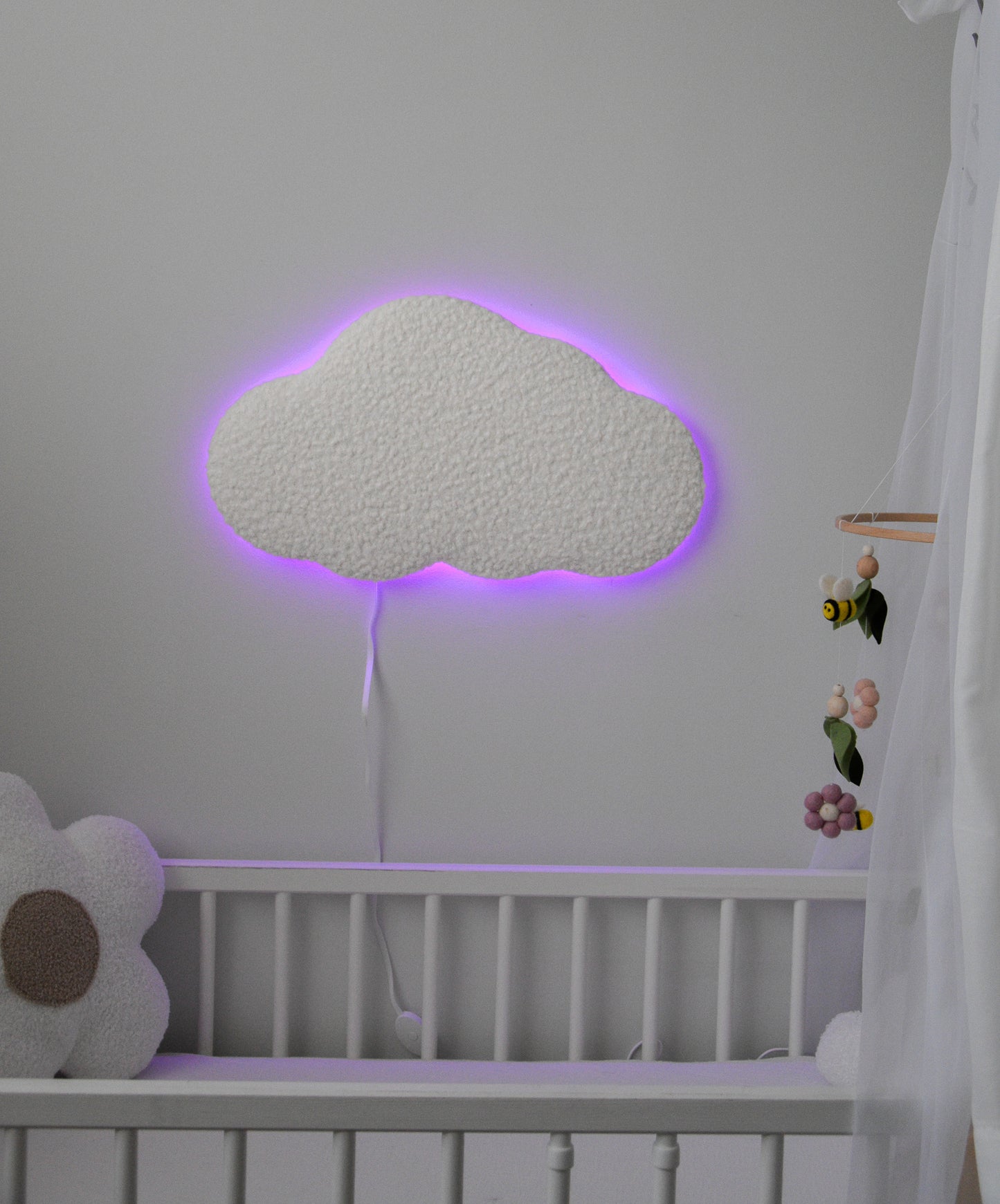 Boucle Cloud LED lamp night light