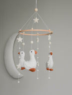 Duck nursery baby mobile - Minidreams Decor