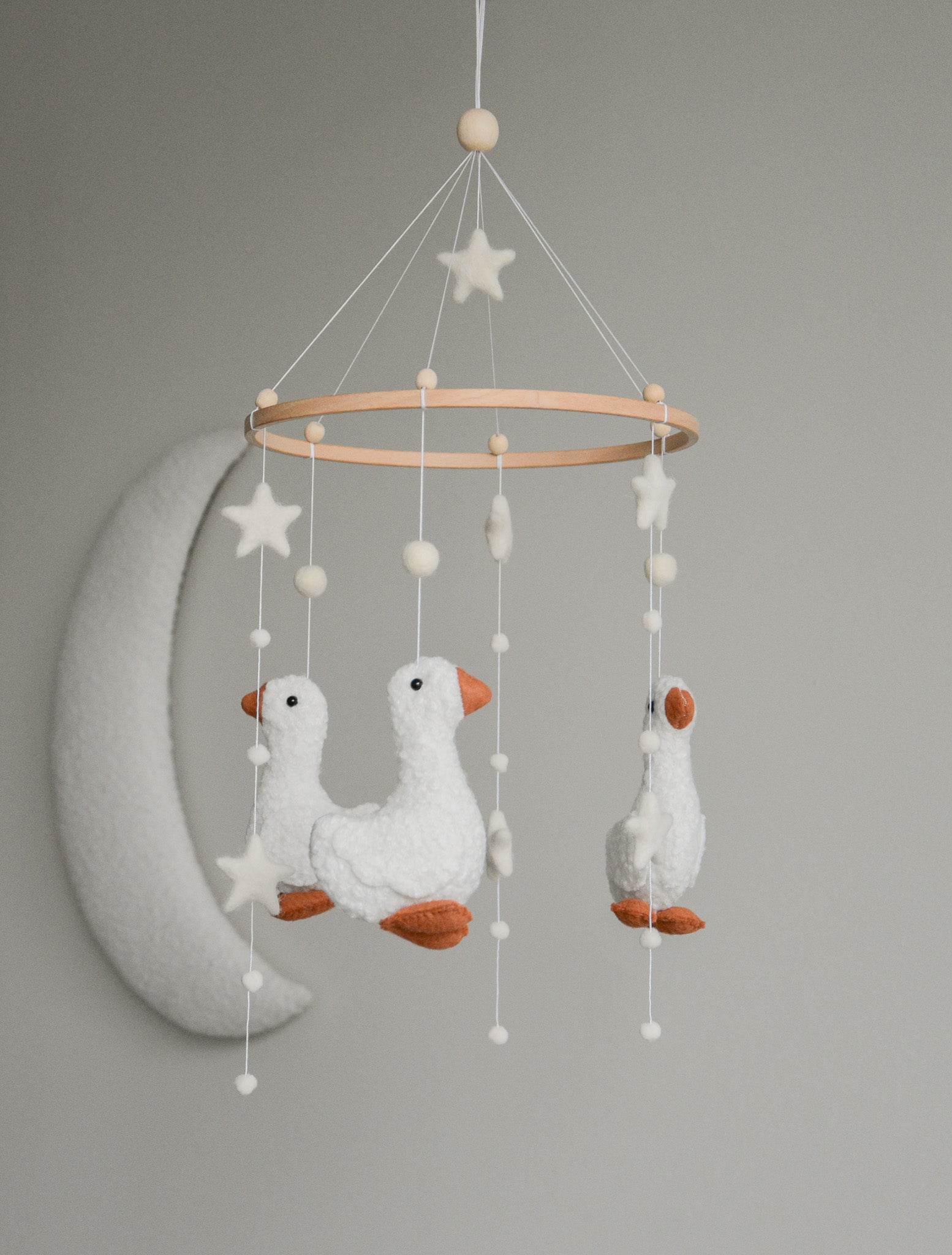 Duck nursery baby mobile - Minidreams Decor